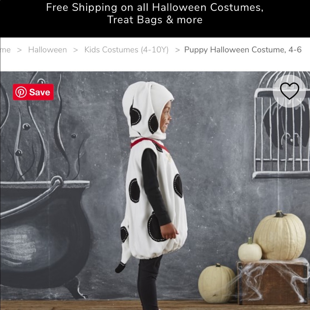 Puppy Costume - Pottery Barn Kids